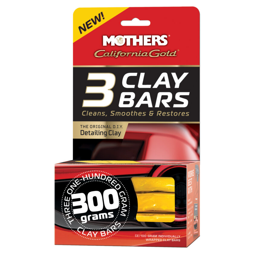 California Gold 3 Clay Bars Complete Kit